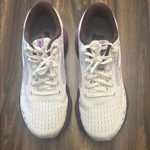 Brooks Women’s Glycerin 20 Running Shoes Orchid and White Size 9